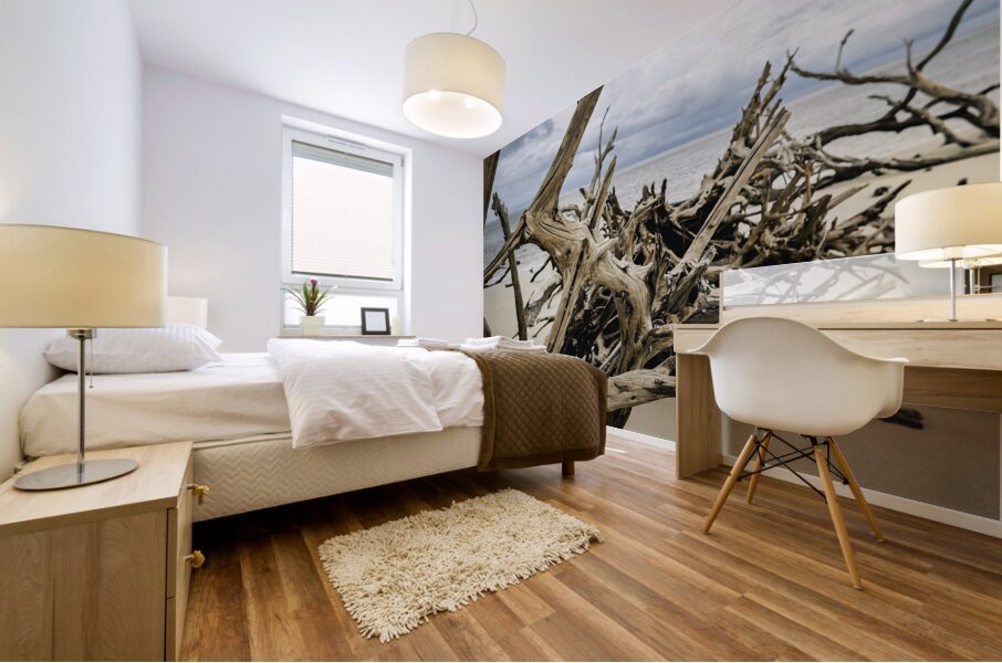 Snail Sanctuary Mural print