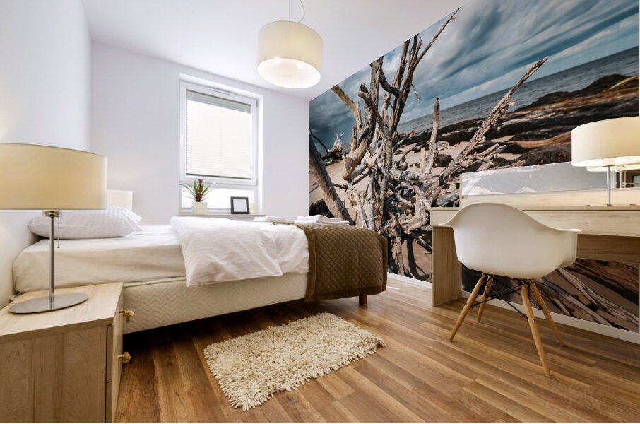 Sunlit Resilience Mural print